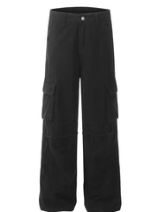 Men's Wide Leg Cargo Pants