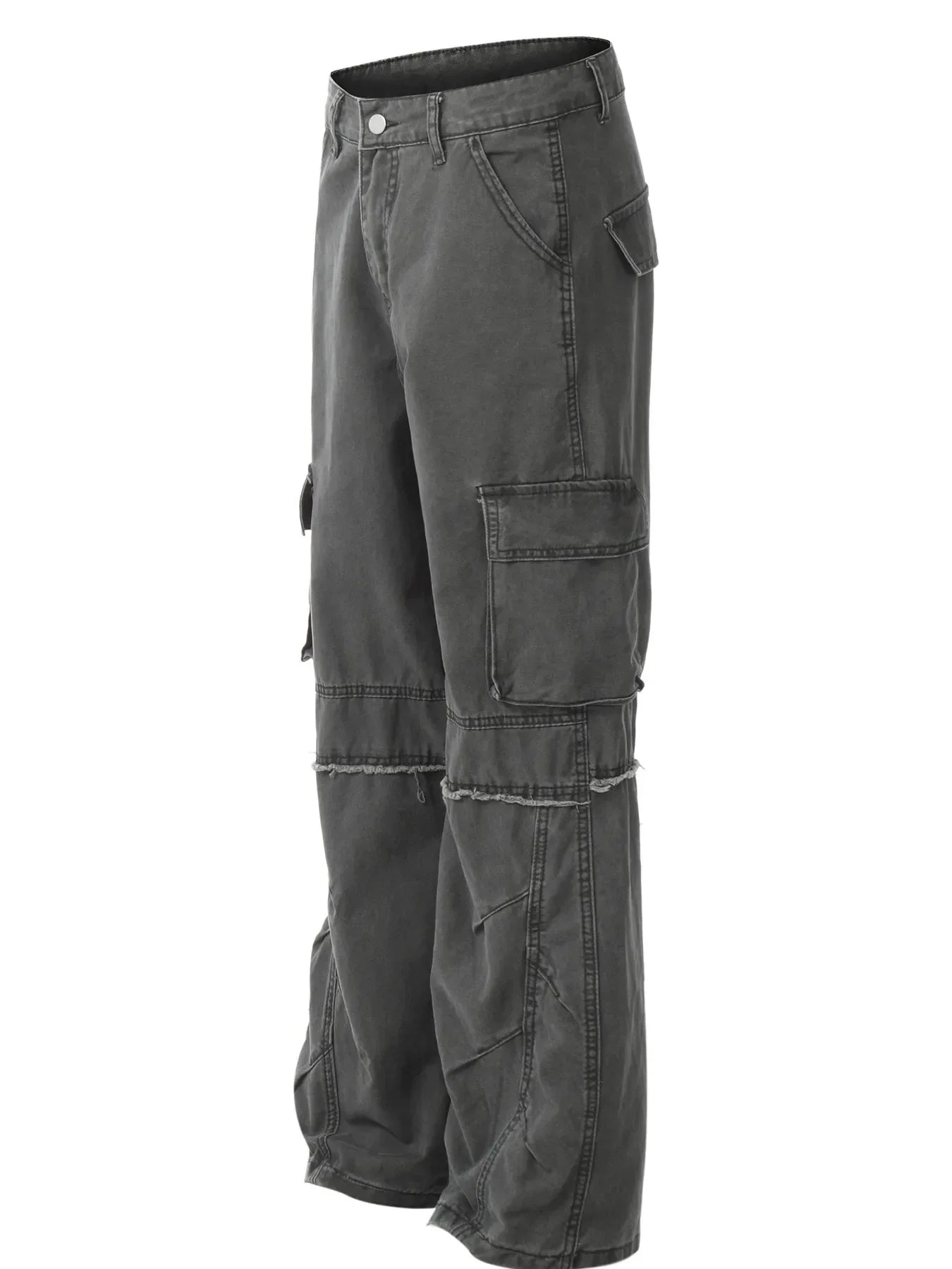 Men's Wide Leg Cargo Pants