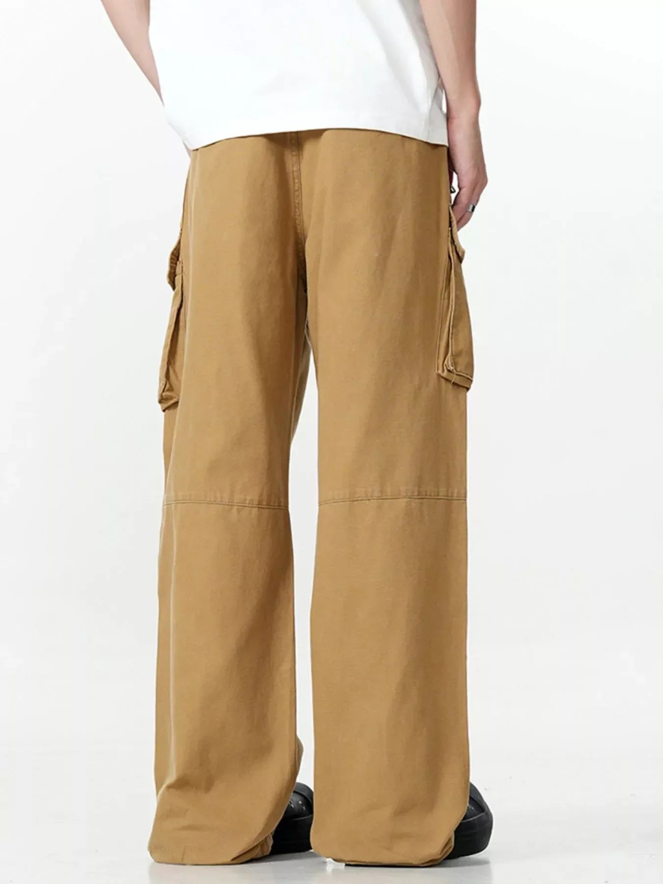 Men's Wide Leg Cargo Pants