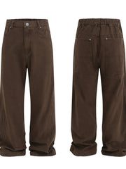 Men's Wide-Leg Casual Pants