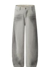 Men's Wide Leg Corduroy Comfort Pants Grey / S