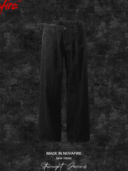 Men's Wide Leg Denim Jeans