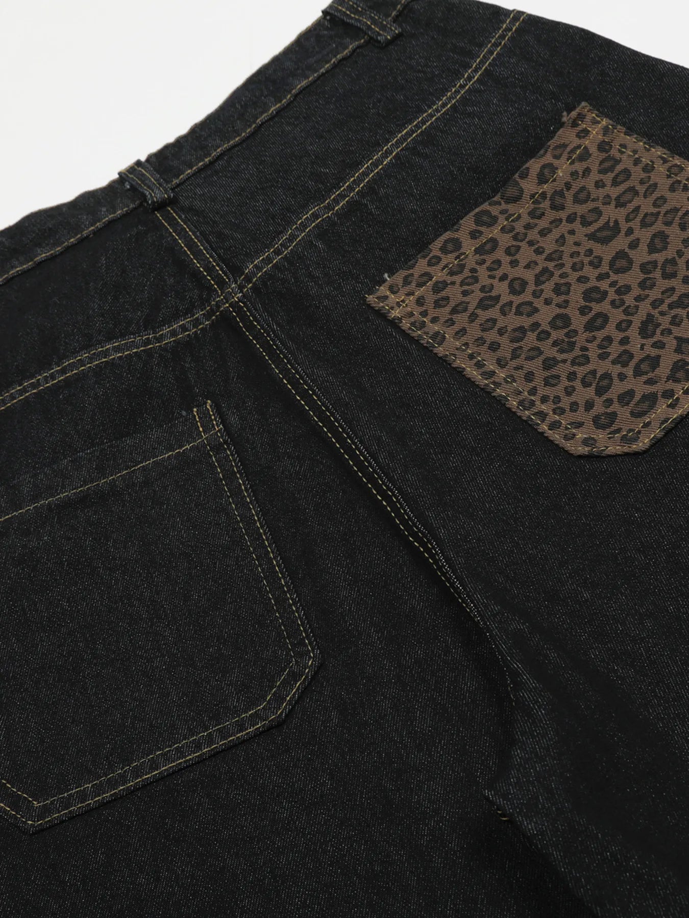 Men's Wide Leg Denim Shorts