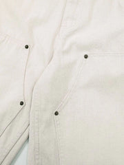 Men's Wide Leg Denim Shorts