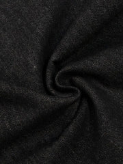 Men's Wide-Leg Denim Shorts with Pockets