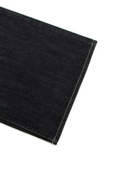 Men's Wide-Leg Denim Shorts with Pockets