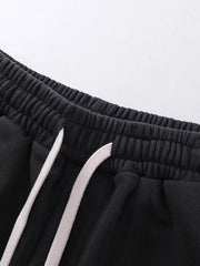 Men's Wide Leg Drawstring Cargo Pants
