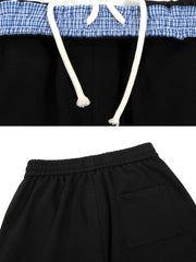 Men's Wide Leg Drawstring Casual Pants