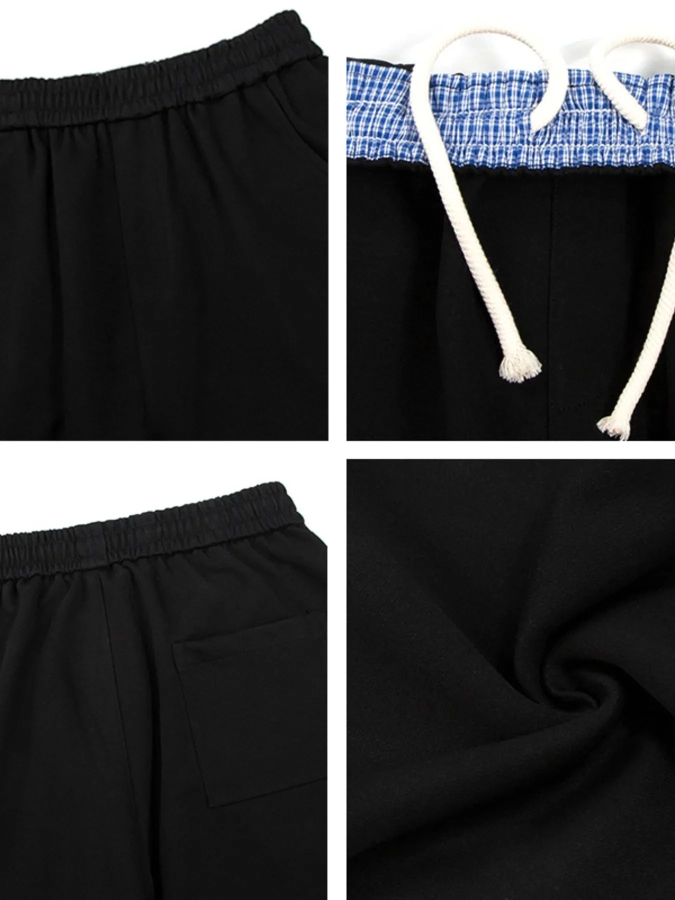 Men's Wide Leg Drawstring Casual Pants