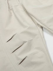 Men's Wide Leg High Waist Casual Pants