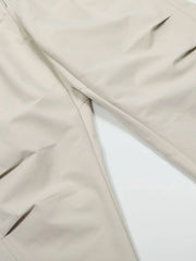 Men's Wide Leg High Waist Casual Pants