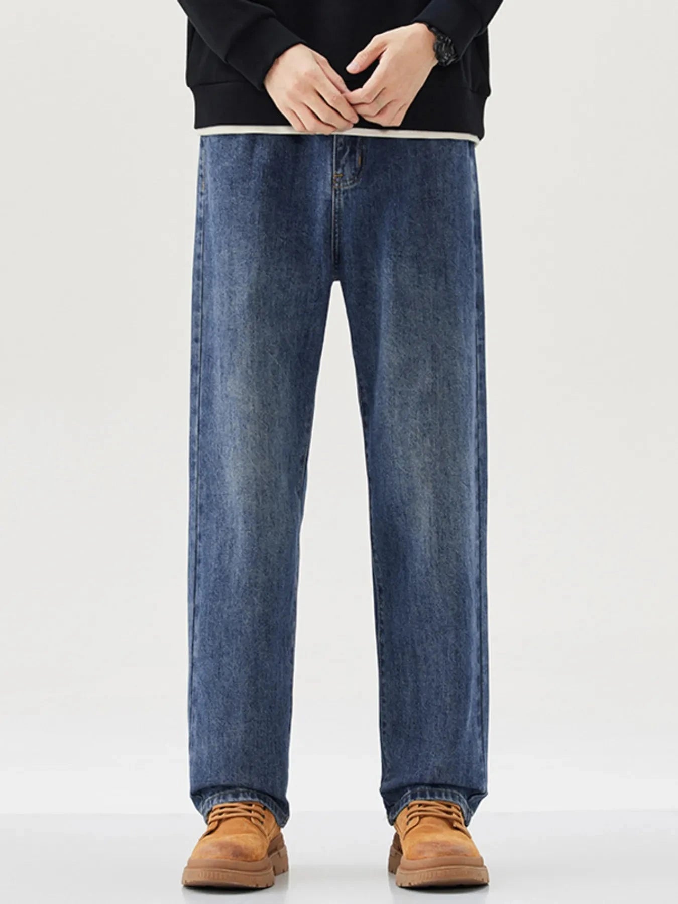 Men's Wide Leg Jeans