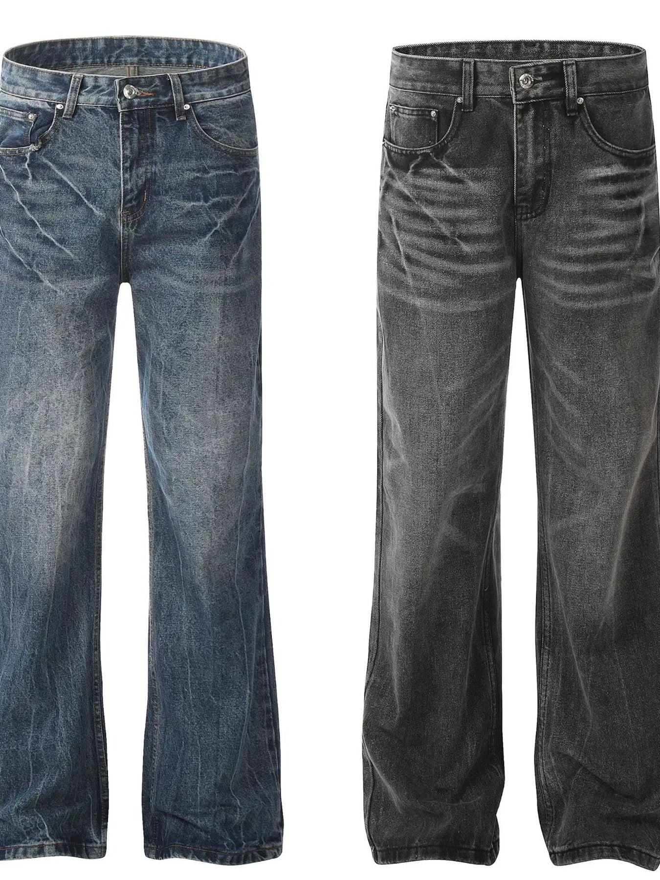 Men's Wide Leg Jeans
