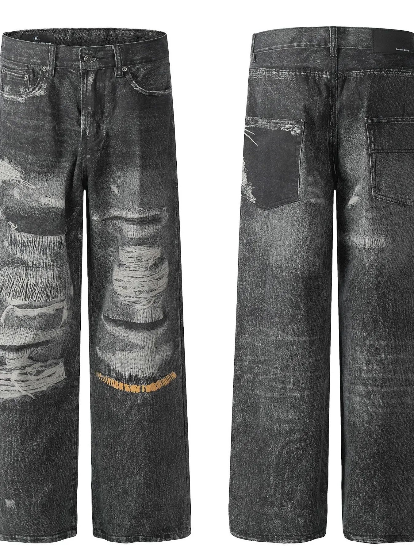 Men's Wide Leg Jeans