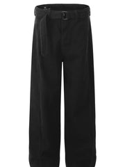 Men's Wide Leg Jeans Black / S