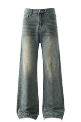 Men's Wide Leg Jeans Blue / S