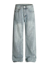 Men's Wide Leg Jeans Nostalgic Light Blue / S