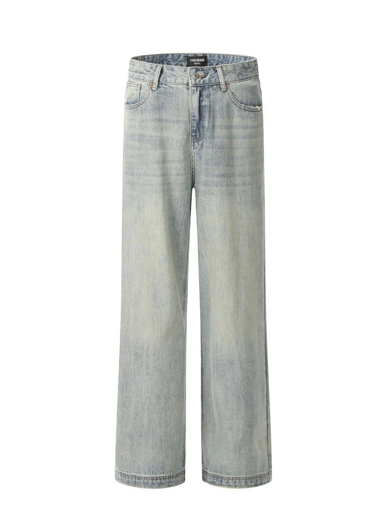 Men's Wide Leg Jeans Vintage Blue / S