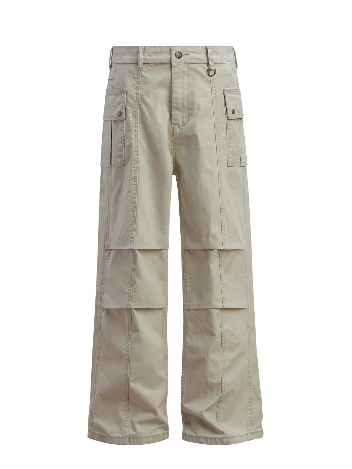 Men's Wide Leg Pants Khaki / S