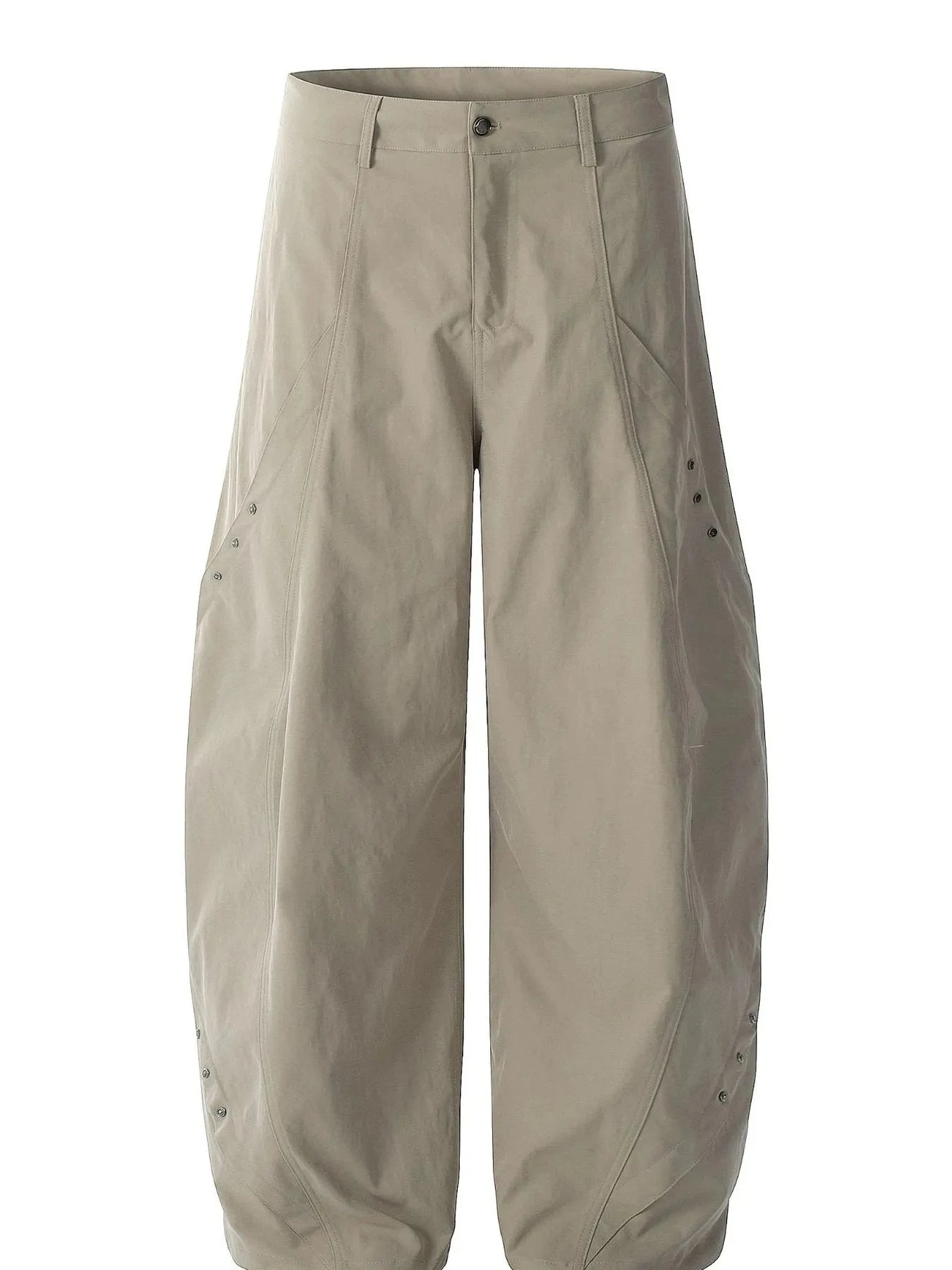 Men's Wide Leg Pants Khaki / S