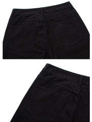 Men's Wide Leg Relaxed Fit Jeans