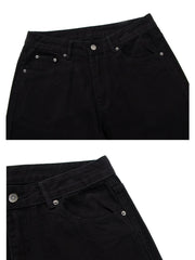 Men's Wide Leg Relaxed Fit Jeans