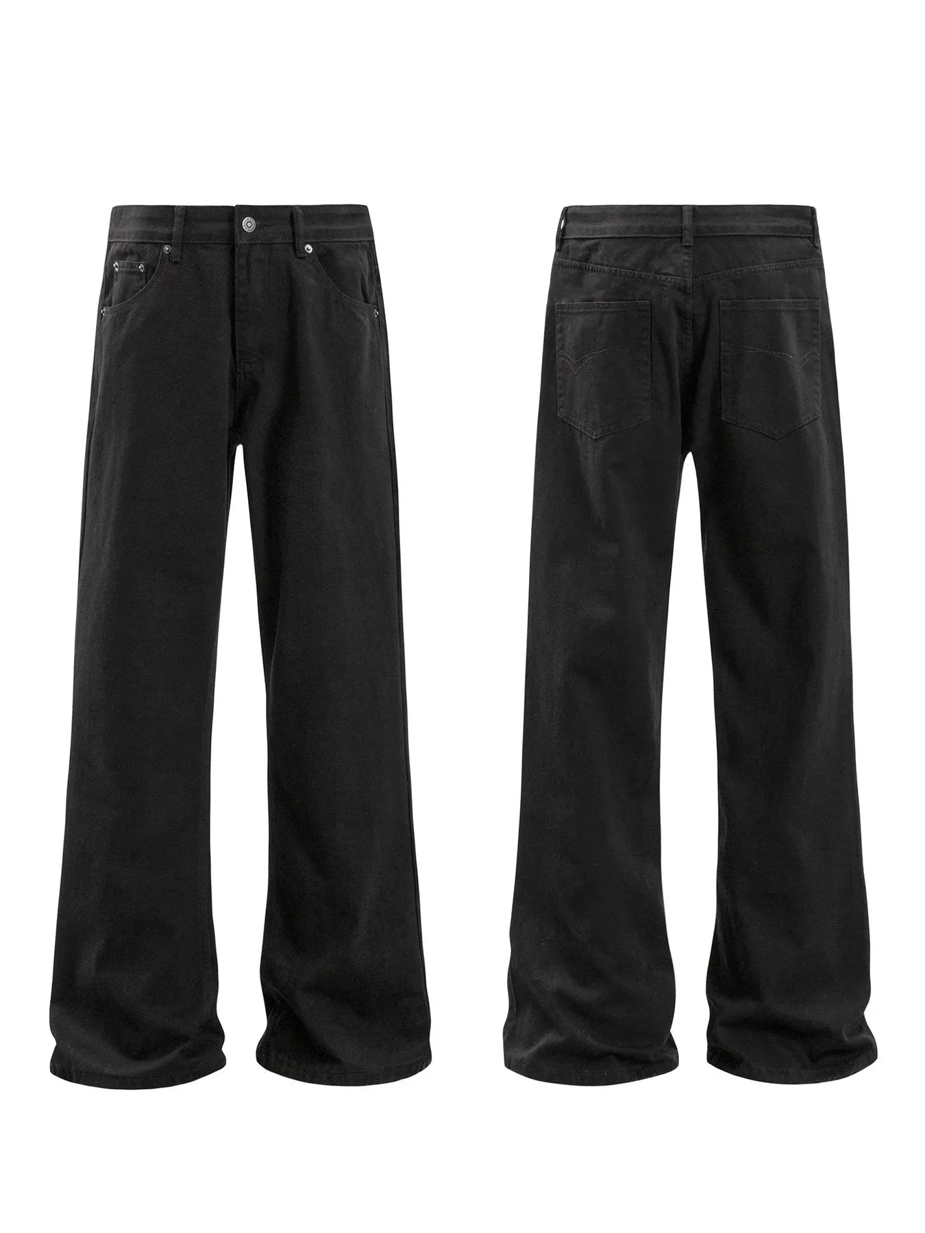 Men's Wide Leg Relaxed Fit Jeans