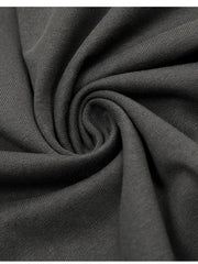 Men's Zip Detail Round Neck T-Shirt