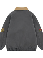 Men's Zip Up Long Sleeve Jacket