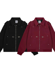 Men's Zip Up Long Sleeve Jacket