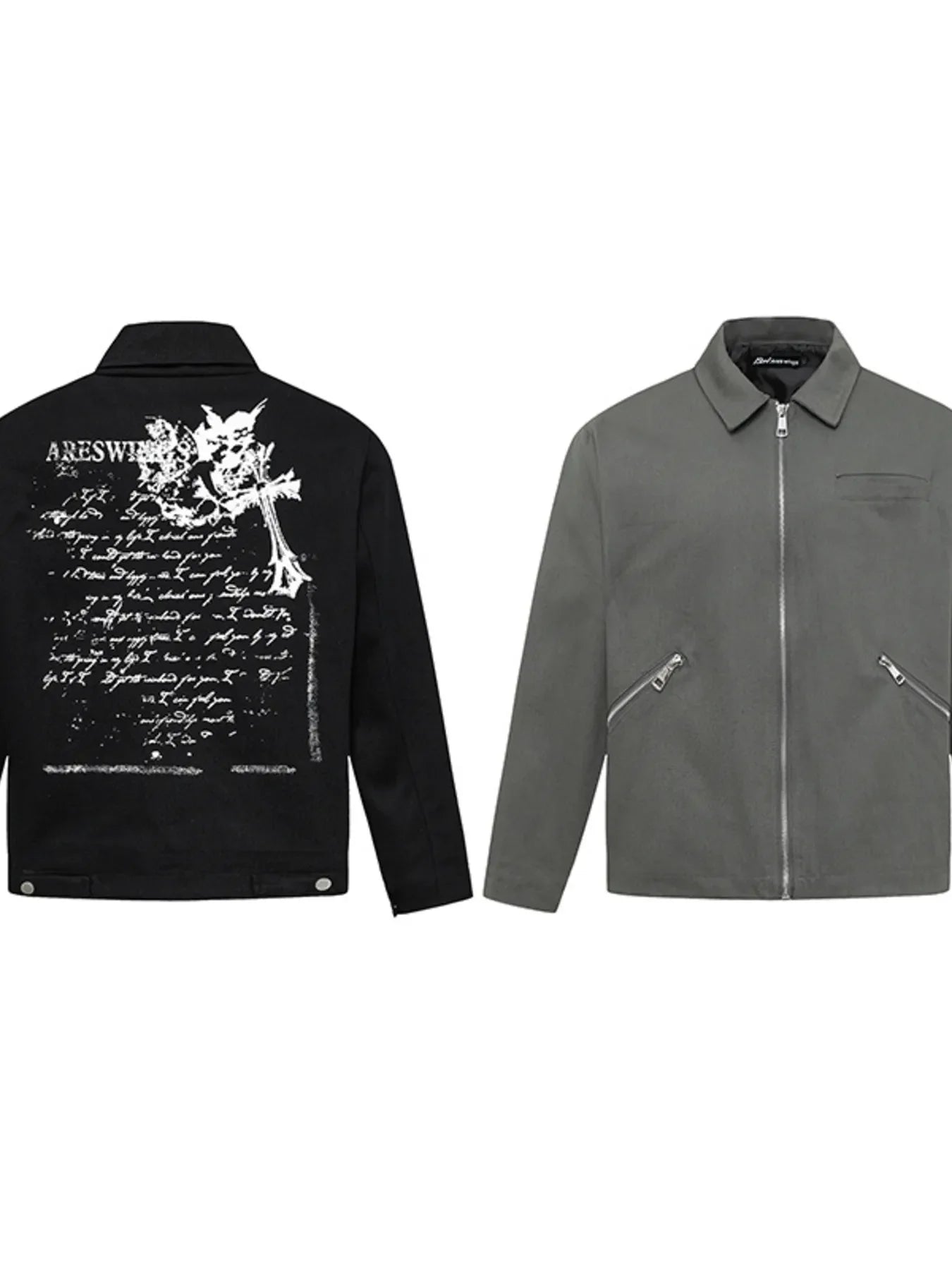 Men's Zip Up Long Sleeve Jacket