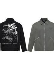 Men's Zip Up Long Sleeve Jacket