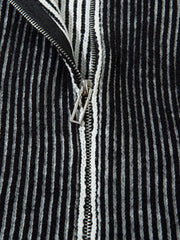 Men's Zip-Up Ribbed Cardigan