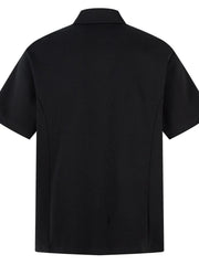 Men's Zip-Up Short Sleeve Shirt