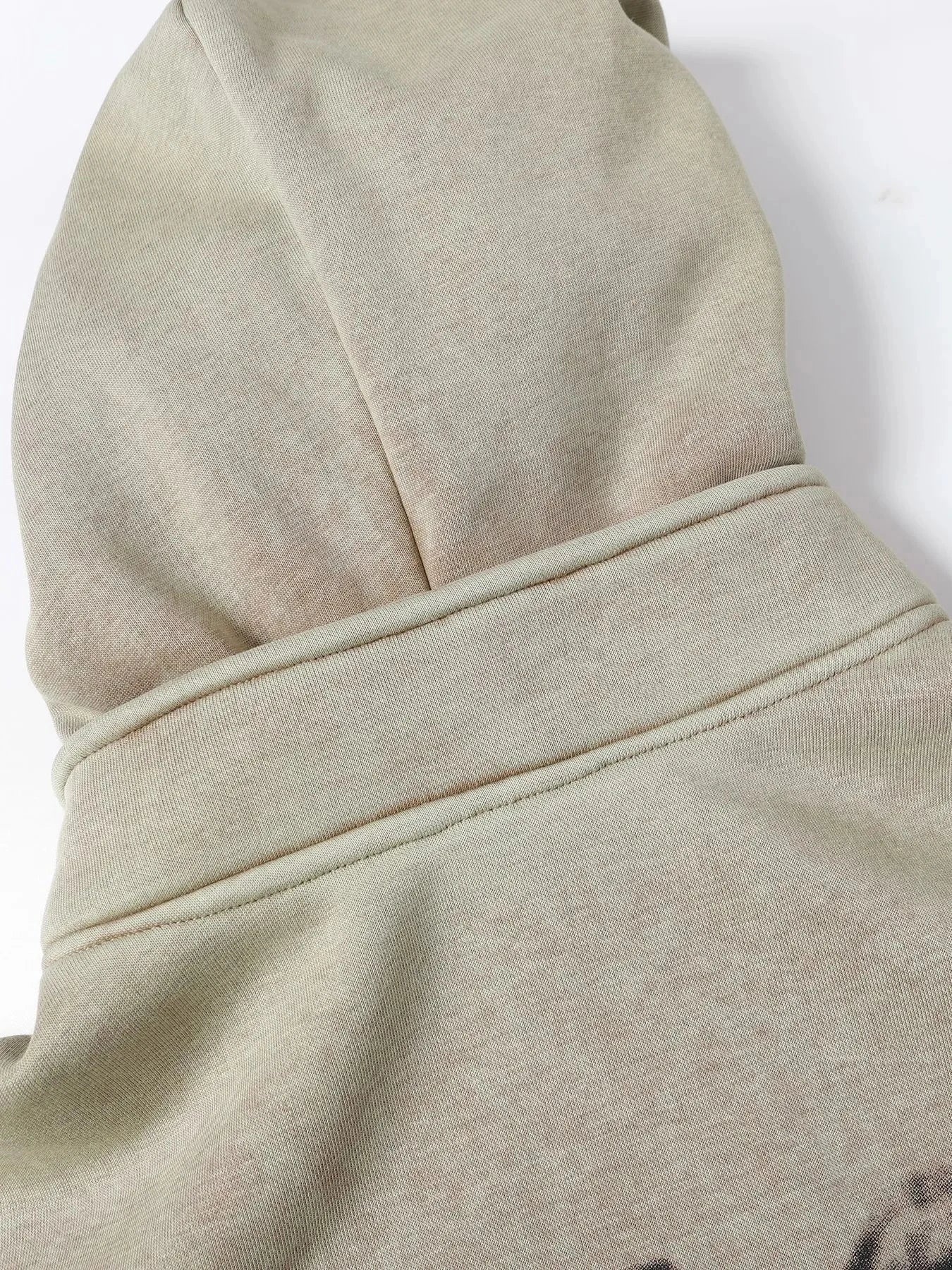 Men's Zip Up Washed Hoodie