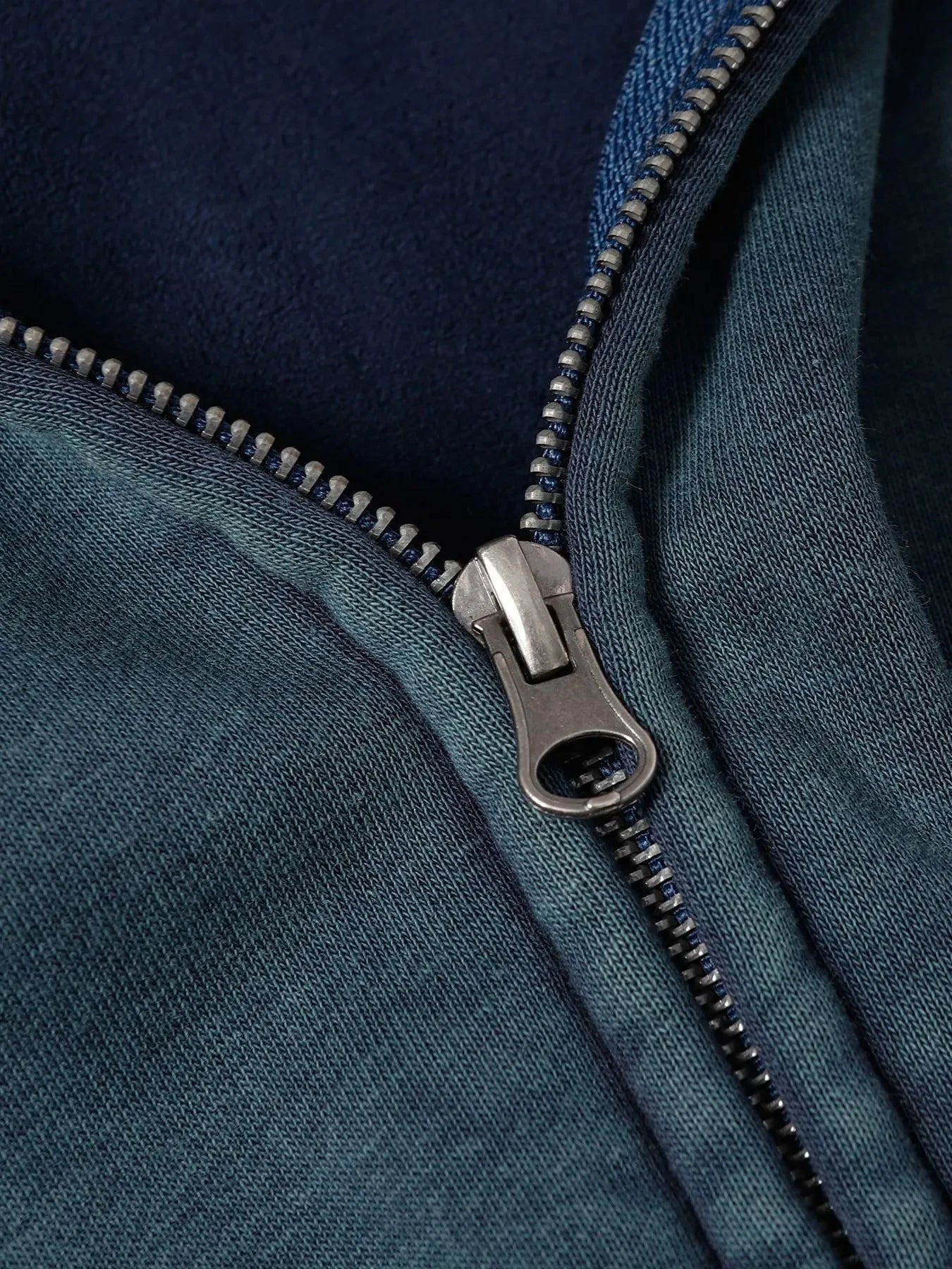 Men's Zip Up Washed Hoodie