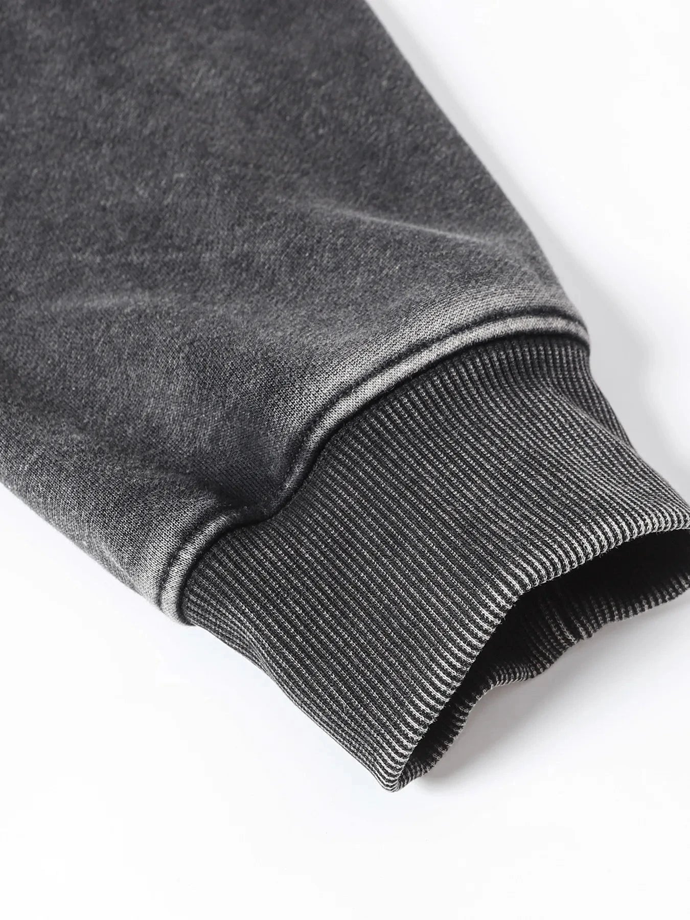 Men's Zip Up Washed Hoodie