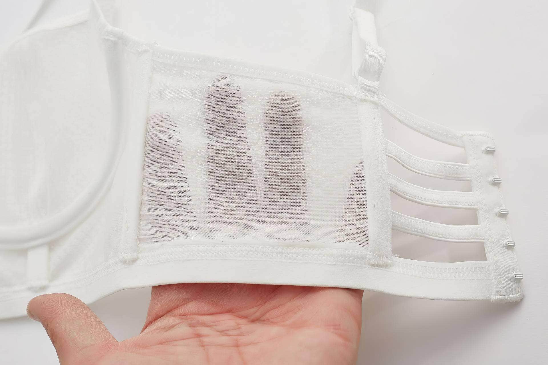 Mesh Embroidered Bra Panty Set