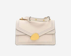 Metal Embellished Luxury Handbag with Chain Strap