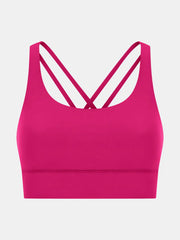 Millennia Crisscross Scoop Neck Active Tank