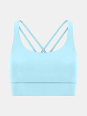 Millennia Crisscross Scoop Neck Active Tank