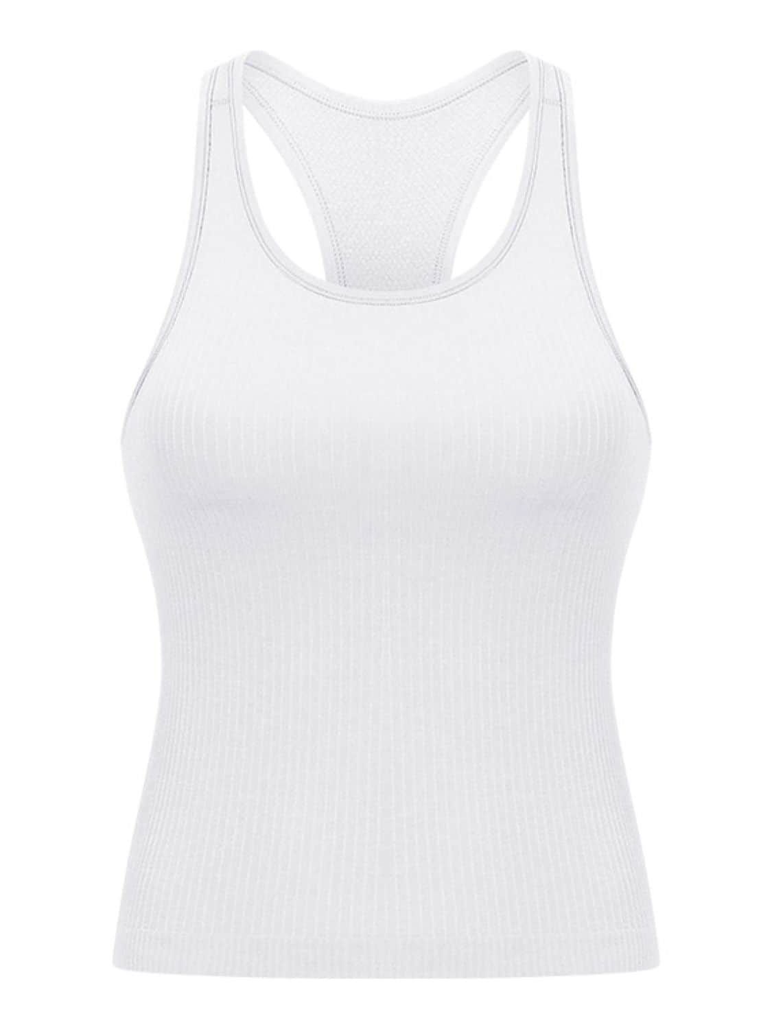 Millennia Round Neck Racerback Active Tank