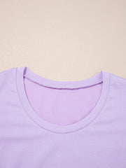 Mineral Wash Casual Round Neck Tank and Loose Drawstring Pants Set