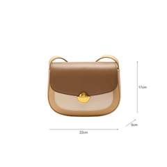 Mini Satchel bag with Dazzling Metal Accents