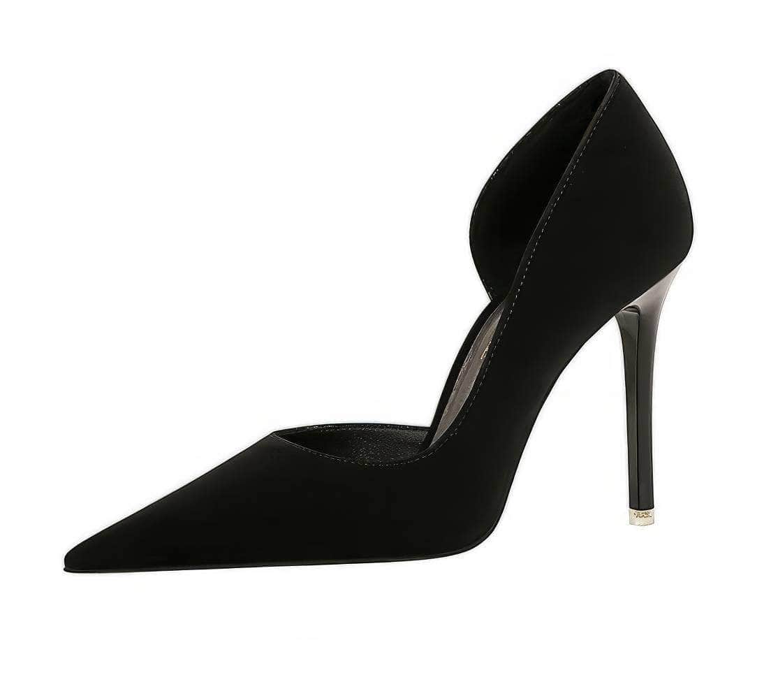 Minimalist Ultra Stiletto High Heels EU 33 / Black / 11CM