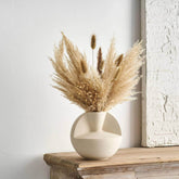 Modern Nordic Home Decor: Luxury White Ceramic Vases for Wedding, Living Room, and Office - Dried Flower Decor