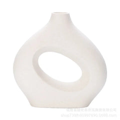 Modern Nordic Style Ceramic Vase - Luxury Decor for Home