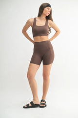 MONO B Venice Cloud Light Sculpt Biker Shorts