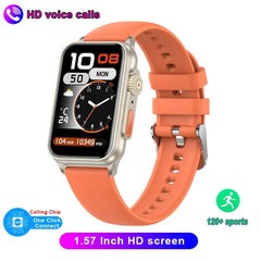 New Bluetooth Call Smartwatch with AI Voice Assistant Orange 1