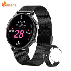 New ECG+PPG Women's Smartwatch Black net